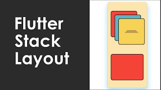 Flutter Stack Layout  Flutter Positioned Widget For Beginners [upl. by Llejk294]