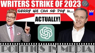 Politics in Media The 2023 Writers Strike [upl. by Leahcimnhoj]