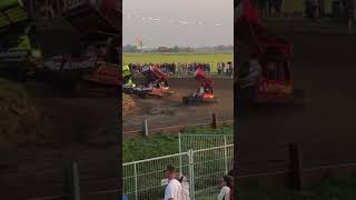 Autocross Hallum 2024 Stockcar F1 Bokaal finale [upl. by Anwahsad]