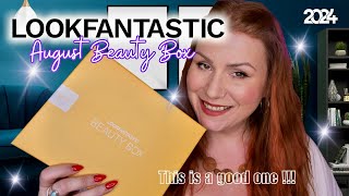 ✨SPOILER✨ LOVE THIS ONE UNBOXING LOOKFANTASTIC AUGUST 2024 BEAUTY SUBSCRIPTION BOX [upl. by Onirefez]