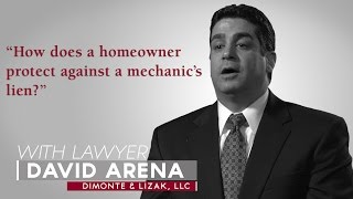 Ask A Lawyer How does a homeowner protect against a mechanics lien [upl. by Smada]