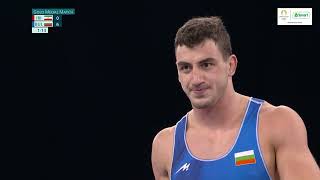 Olympics Greco Roman Men Wrestling 87kg  FNL Highlights [upl. by Yetnom]