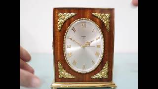 SWIZA Mantel TOP Alarm Clock Vintage 8 Day XXL Switzerland [upl. by Daney]