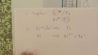 établir une équation doxydoréduction [upl. by Aihtnis]