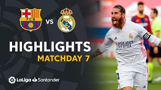 Highlights FC Barcelona vs Real Madrid 13 [upl. by Moritz]