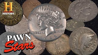 Pawn Stars TOP COINS OF ALL TIME 20 Rare amp Expensive Coins  History [upl. by Tab143]