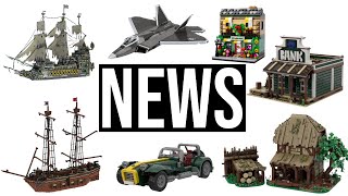 Klemmbaustein News 151 BlueBrixx LEGO Cobi JEKCA MOCs und mehr [upl. by Waldon92]