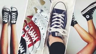 My Converse Collection 2017  Shoe Collection  Francesca Byrne [upl. by Ahsekal3]