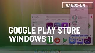 Windows 11 Install Google Play Store to run Android apps Ultimate Demo [upl. by Abihsat]