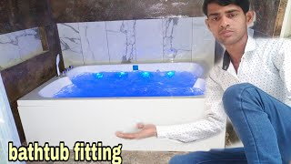 Jacuzzi bathtub installation with full details [upl. by Nylad932]