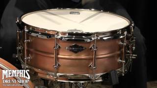 Craviotto 14 x 55 AK Diamond Copper Snare Drum 4350 [upl. by Dun805]