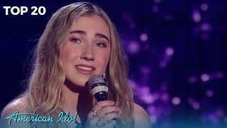 Allegra Miles Gives A BREATHTAKING PERFORMANCE  Best Of The Evening on Idol [upl. by Morris]