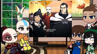 ✅Team ATLA 💚 React To TLOK Villains Future Zaheer  Unalaq  Aamon  Vatu  Kuvira  FullHD✅ [upl. by Neille940]