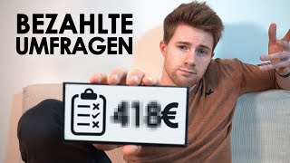 ONLINE GELD VERDIENEN 🤑MIT ANTWORTEN für Anfänger Geld mit Umfragen Probandi Erfahrungen [upl. by Avan6]