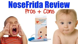 NoseFrida Review  Nasal Aspirator Pros amp Cons [upl. by Suiratnauq]