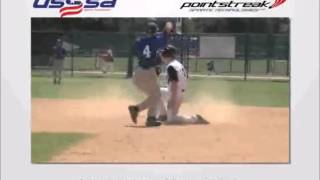 USSSA Baseball  Pointstreak promo video [upl. by Elvis364]