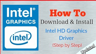 How to Download and Install Intel Graphics Driver in PcLaptop Step by Step [upl. by Irdua77]