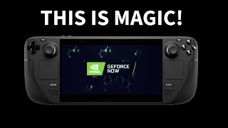 GeForce NOW — Steam Deck Tutorial amp Gameplay Demo [upl. by Nudnarb650]