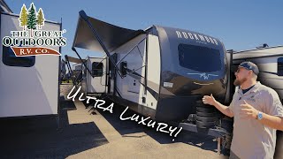 UltraLuxury Travel Trailer for Couples  Rockwood Signature 8337RL Best RVs 2023 [upl. by Amory]