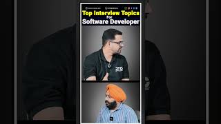 🎯 Interview Tips Topics Asked in Software Developer Interviews 🚀 JavaInterviewQuestions [upl. by Minne]