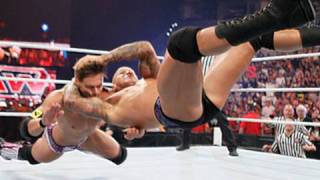 Raw Randy Orton vs Justin Gabriel [upl. by Umberto529]