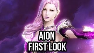 Aion Free MMORPG Watcha Playin Gameplay First Look [upl. by Sladen]