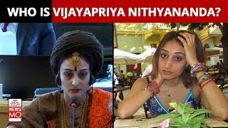 Meet Nithayanandas Disciple Vijayapriya Who Represented United States of Kailasa at the UN [upl. by Jemimah]