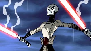 Star Wars Forces of Destiny  Asajj Ventress VS Anakin Skywalker  Clone Wars  Disney Dash Star [upl. by Ullyot]