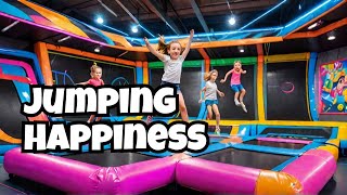 Trampoline park pune  Hinjewadis Happy Hop  4K [upl. by Arihsa]