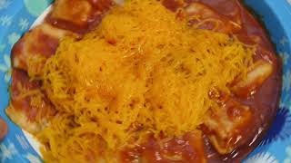 eat Canned Cheese Ravioli with lots of extra Shredded Cheese [upl. by Warfore]