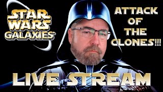 Star Wars Galaxies in 2024 AOTC Server Live Stream 3 [upl. by Aidyn]