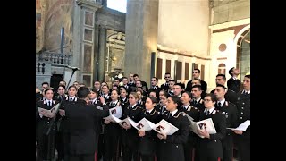 Fanfara e Coro della Scuola Marescialli Carabinieri di Firenze per la Virgo Fidelis 2019 [upl. by Ioyal]