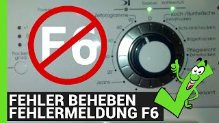 Fehler beheben  Bauknecht Fehlermeldung F6 und Flusensieb reinigen  Bauknecht Ta Pure 7c [upl. by Emmet332]