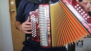 Zydeco on a TripleRow GCF Diatonic Button Accordion  Basics Pt 3 [upl. by Burtis]