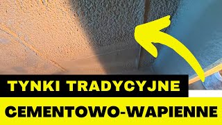 🔴EP36 Tynki maszynowe cementowo wapienne dom Rodzina na Swoim 108m2 [upl. by Kcim301]