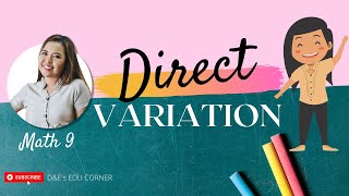 VIDEO LESSON  MATH 9 Quarter 2 week 1  Direct Variation [upl. by Voltz]