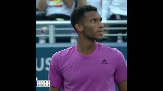 A convincing victory for the No 6 seed Félix AugerAliassime 🇨🇦 [upl. by Veda]