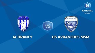 J10  JA Drancy  US Avranches MSM I National FFF 20182019 [upl. by Arocal]