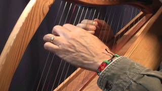 Good Old Colony Days performed on lap harp  by John Kovac harp maker [upl. by Floss]