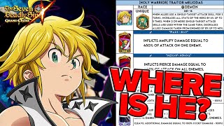 WHERE IS TRAITOR MELIODAS WHEN DOES HE DROP ON GLOBAL  7DS Grand Cross Info [upl. by Lewert]