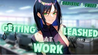 Sadistic girlfriend leashes you up at work ASMRROLEPLAY [upl. by Cicenia170]