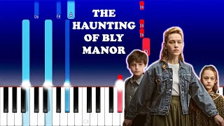 Love Story The Haunting of Bly Manor OST Piano Tutorial [upl. by Adnolat578]