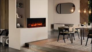 Gazco eReflex 110RW 1 2 3 Sided Inset Electric Fire [upl. by Ahsimed]