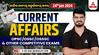 24th January Current Affairs 2024  Current Affairs Today  Current Affairs By Bibhuti Sir [upl. by Kemble]