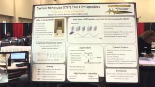 CNT Speaker Demo at SAE Noise and Vibration Conference amp Exhibit 2015 [upl. by Neroc]