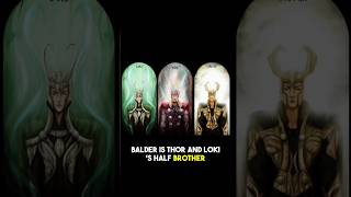 Balder is Thor and lokis half brother 😱 marvel loki thor shorts [upl. by Anoj]