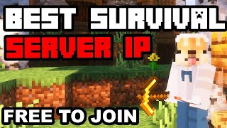 Best Minecraft SURVIVAL Server to Join in 2024 121 [upl. by Auvil]