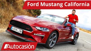 Ford Mustang California Special 2022 Prueba  Test  Review en español  Autocasión [upl. by Adnohs]