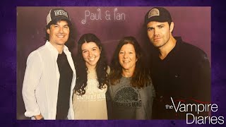 Meeting The Vampire Diaries Cast Mini Vlog [upl. by Stiruc]