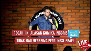 Pecah Ini Alasan Komika Inggris Tidak Mau Menerima Pengungsi Israel [upl. by Trimmer72]